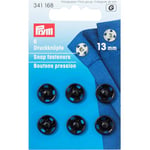 Prym Trykknapper, 13mm, Sort, 341168