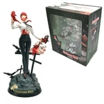 Anime Chainsaw Man Makima Kill Denji Blood 13.7" Action Figure Model Toy Gift