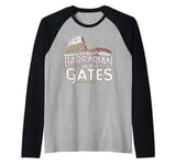 Proud to Be a Barbarian at the Gates Roman Empire Raglan Baseball Tee