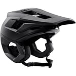 Fox Racing Dropframe Pro Helmet, CE - Innovative Open-Face Helmet with MIPS and CE Certification - Perfect for Mountain Biking Adventures,Black,S