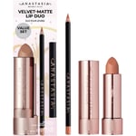 Anastasia Beverly Hills Lips Lipstick Velvet-Matte Lip Duo Warm Taupe Mini Lip Liner 1,49 gr. + Warm Taupe Matte Lipstick 3 gr. 1 Stk. (£25.71 / 1 pcs.)