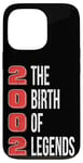 Coque pour iPhone 13 Pro Anniversaire 2002 La naissance des légendes