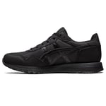 ASICS Men's Tiger Runner II Sneaker, Nero, 4 UK