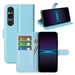 Sony Xperia 1 VI PU Wallet Case [Lightblue]