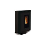 Extraflame - Poêle à granules extra plat canalisable Souvenir Steel Evo 11 kW Noir