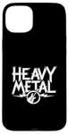 Coque pour iPhone 15 Plus Heavy Metal avec guitare électrique