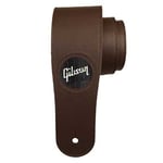 Thalia Gibson Ebony Inked wPearl Logo Strap Dark Chocolate