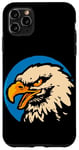 iPhone 11 Pro Max Retro Bald Eagle Bird American Animals Case