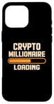 iPhone 16 Pro Max Crypto Millionaire Loading Cryptocurrency Investor Case