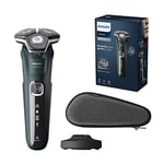 Philips Shaver Series 5000 - Wet & Dry Electric Mens Shaver with Charging Stand and Travel Case (Model S5884/35)