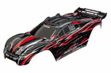 Traxxas 426785-RED Kaross Rustler 4x4 VXL Röd Clipless