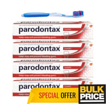 Parodontax classic Dentifrice Arrêt Saignant Gencives sans Fluorure 75ml 4-Pack