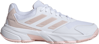 Adidas W Courtjam Control 3 Tenniskengät FTWR WHITE/PINK