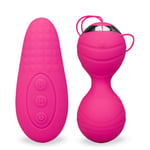 Kegel balls with vibrating remote control