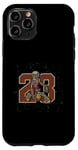 Coque pour iPhone 11 Pro Skeleton Playing Basketball It's Too Late to Play Sports