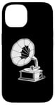 Coque pour iPhone 14 Platine vinyle Vintage Record Player classique Gramophone