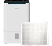 ECOAIR DD2 Simple Desiccant Dehumidifier - White