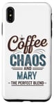 iPhone XS Max Mary Personalized Cute Coffee Girls Mary Name Case