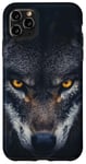 iPhone 11 Pro Max Wolf Lovers Black Wolf Wild Animal Lovers Wolf Illustration Case