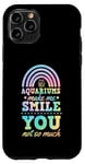 iPhone 11 Pro Aquariums Make Me Smile You Not So Much Bohemian Rainbow Case