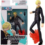 BANDAI Bandai Anime Heroes - One Piece Hjältar 17 Cm Figur Sanji