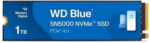 WD Blue SN5000 1TB M.2 Internal SSD