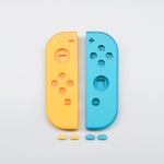 Bricolage Interrupteur Joy-Con Remplacement Coque Interrupteur Poignée Coque Manette Réparation Accessoires-Orange Bleu-Joy664