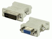 New Male DVI to Female VGA Adapter Video Converter 24+5 DVI-I #62