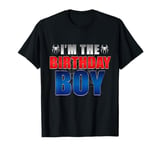 Im The Birthday Boy Spider Web Birthday Family Matching T-Shirt