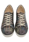 DOGO Homme Cuir Vegan Multicolore Baskets - Ever Feel Like You're Being Watched Motif