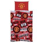 Manchester United FC Patches Duvet Cover Set