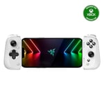 Razer Kishi V2 Mobile Gaming Controller Xbox Edition for iPhone: Console Quality Controls - Universal Fit - Stream PC & Xbox Games - Low Latency - Free Nexus App - 1 Month Xbox Game Pass Incl. - White
