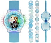 Disney Frozen Kid's Stone Set Watch and Bracelets