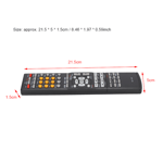 Ersättningsfjärrkontroll för Denon AV-receiver RC-1120 AVR-391 AVR-591 AVR-390