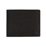 Tom Tailor Homme Ron Portefeuille, Noir (Black), 10.5x8.5x1.5 cm (B x H T) EU