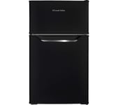 RUSSELL HOBBS RH85UCFF482E1B 70/30 Fridge Freezer - Black, Black