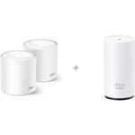 TP-LINK Deco X50 WiFi 6 -Mesh-järjestelmä sisä- ja ulkokäyttöön, 3-pack