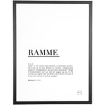 Pictureit - Ramme 30x40 cm svart