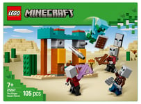 LEGO Minecraft Pahalaisten aavikkopartio 21267, yli 7-vuotiaille