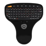 N5901 QWERTY Tangentbord Spårkula 2.4G Trådlöst Mini USB Multimedia Tangentbord för TV Dator