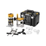 Affleureuse défonceuse Brushless 18V Dewalt machine nue + coffret Tstak - DCW604NT