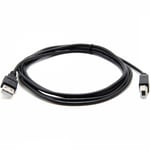 CABLE USB 1,8 m mètres 2.0 Type A-B pr toute imprimante Espon Canon HP Brother