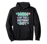 Mom And Dad Birthday Boy Monster Family Party Decorations Pullover Hoodie