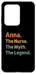 Coque pour Galaxy S20 Ultra Anna The Nurse The Myth The Legend Idée vintage amusante
