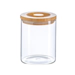 Scandi Storage Jar with Wooden Lid 750ml