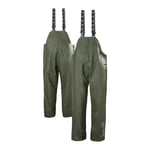 Helly Hansen Workwear Men's Mandal Bib Trousers, Light Green, L