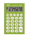 AVC Calculatrice de Poche 8 Chiffres, Format 62 x 94 x 11 mm, Grand écran, Couleur Verte