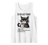 To Do List Today Cat Tank Top