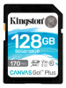 128GB SDXC Canvas Go Plus 170R C10 UHS-I U3 V30 SDG3/128GB