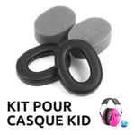 Peltor - Kit Hygiène Casque Anti-Bruit kid - Noir